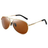 Aviation Metail Frame Polarized Sunglasses Men Color Changing Sun Glasses Pilot