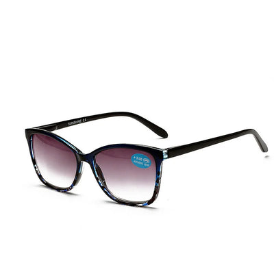 Women's Floral Reading Sunglasses – Brown Lens Eyewear +1.0 to +4.0