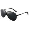 Aviation Metail Frame Polarized Sunglasses Men Color Changing Sun Glasses Pilot