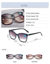 Women's Floral Reading Sunglasses – Brown Lens Eyewear +1.0 to +4.0