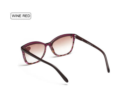 Women's Floral Reading Sunglasses – Brown Lens Eyewear +1.0 to +4.0