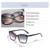 Women's Floral Reading Sunglasses – Brown Lens Eyewear +1.0 to +4.0