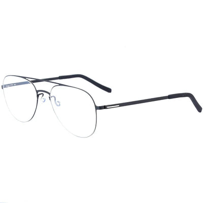 Denmark Latest Design Men Pilot Glasses Frame Men Women Ultralight Oval Round
