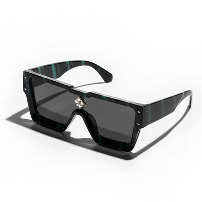 Ruiao Retro Black Millionaire Shades Luxury Sunglasses 2025