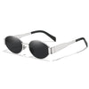 New Sunglasses For Women And Men UV400 Sun Glasses Alloy Oval Eyewear