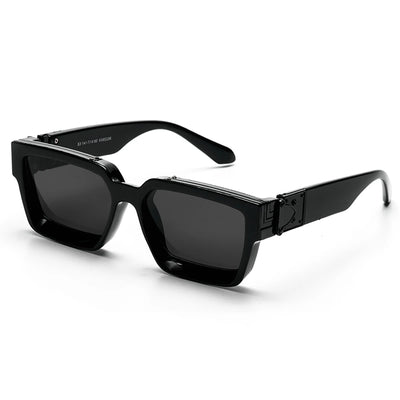 Ruiao Retro Black Millionaire Shades Luxury Sunglasses 2025