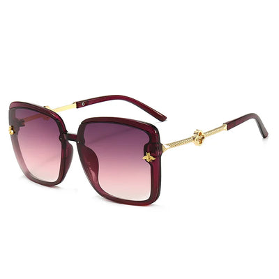 Sunglasses Woman 2023 Luxury Brand Designer Female Square Goggle UV400