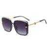 Sunglasses Woman 2023 Luxury Brand Designer Female Square Goggle UV400