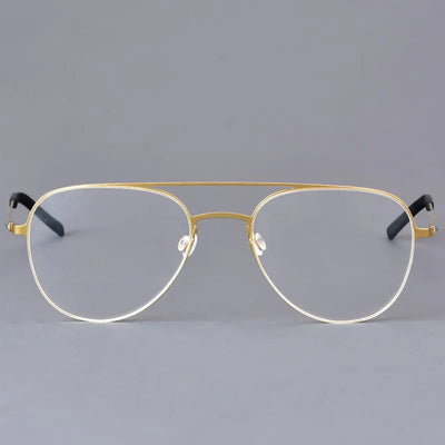 Denmark Latest Design Men Pilot Glasses Frame Men Women Ultralight Oval Round