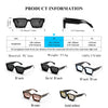 Ruiao Retro Black Millionaire Shades Luxury Sunglasses 2025