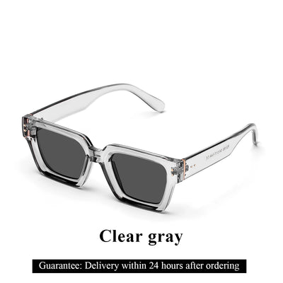 Ruiao Retro Black Millionaire Shades Luxury Sunglasses 2025