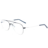 Denmark Latest Design Men Pilot Glasses Frame Men Women Ultralight Oval Round