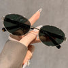 2025 New Oval Frame Sunglasses Men Women Trendy UV400 Sun Glasses Eyewear