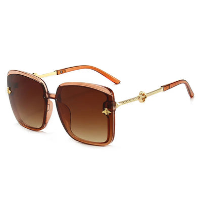 Sunglasses Woman 2023 Luxury Brand Designer Female Square Goggle UV400