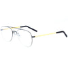 Denmark Latest Design Men Pilot Glasses Frame Men Women Ultralight Oval Round