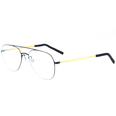 Denmark Latest Design Men Pilot Glasses Frame Men Women Ultralight Oval Round