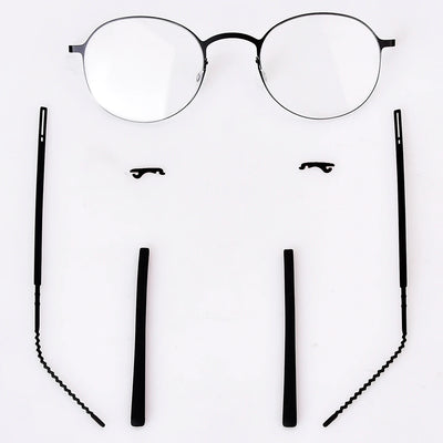 Denmark Latest Design Men Pilot Glasses Frame Men Women Ultralight Oval Round