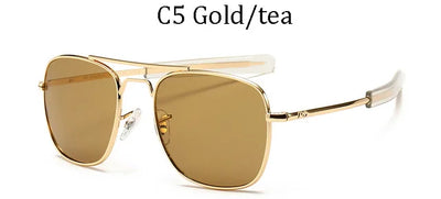 Fashion Classical Aviation Sunglasses Men AO Sun Glasses For Male American Army Military