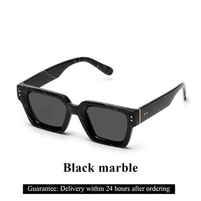 Ruiao Retro Black Millionaire Shades Luxury Sunglasses 2025