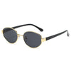 2025 New Oval Frame Sunglasses Men Women Trendy UV400 Sun Glasses Eyewear